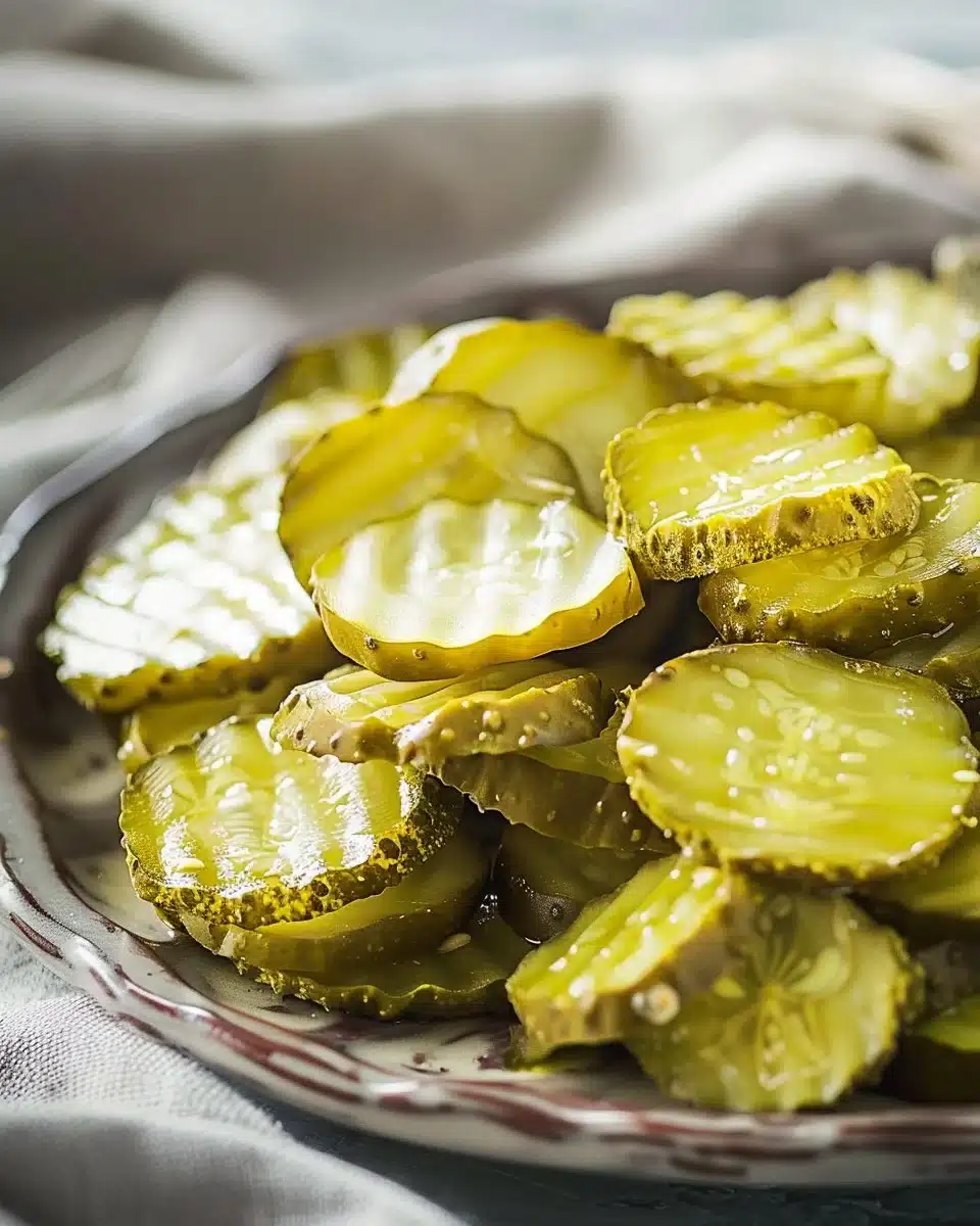 Two-Ingredient Pickle Chips