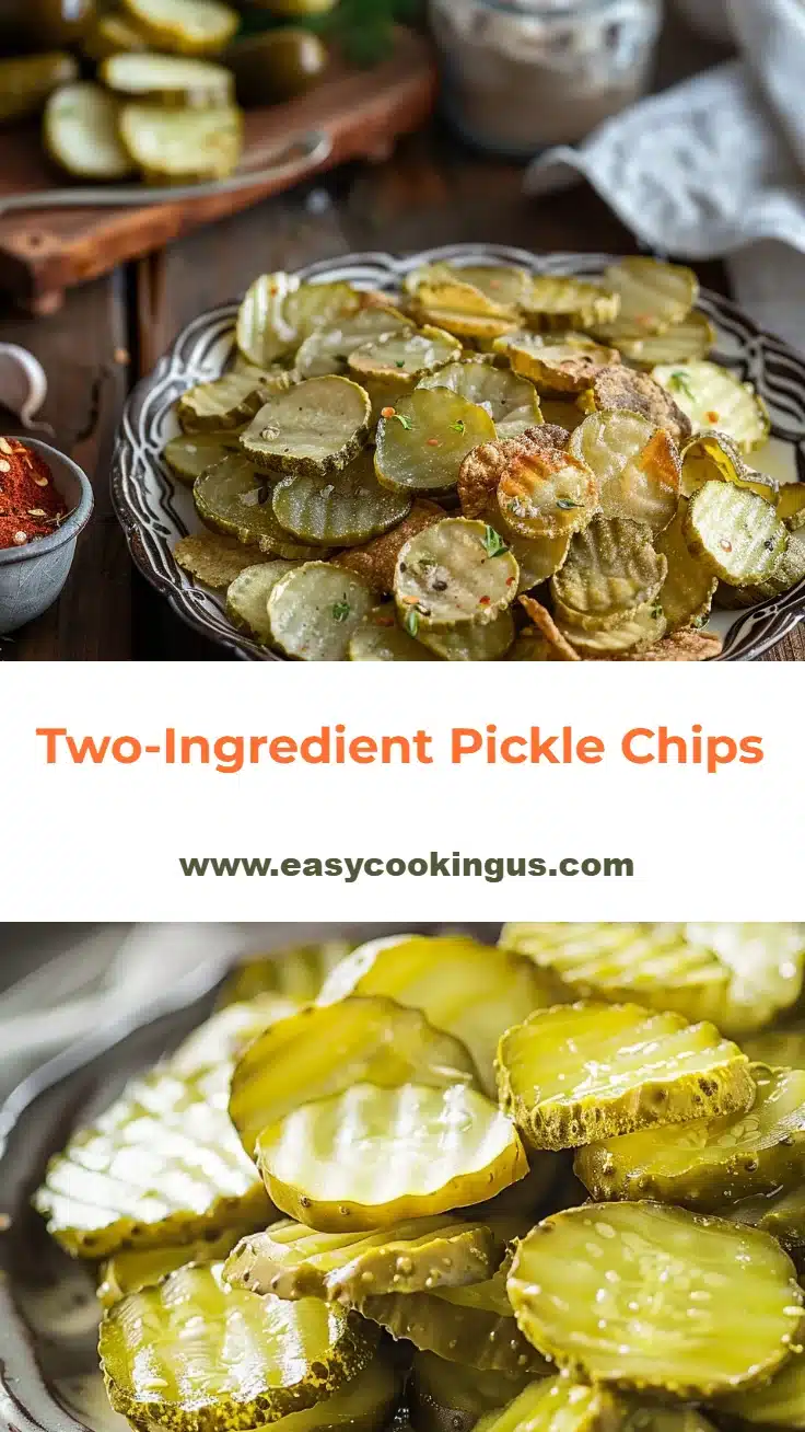 Two-Ingredient Pickle Chips