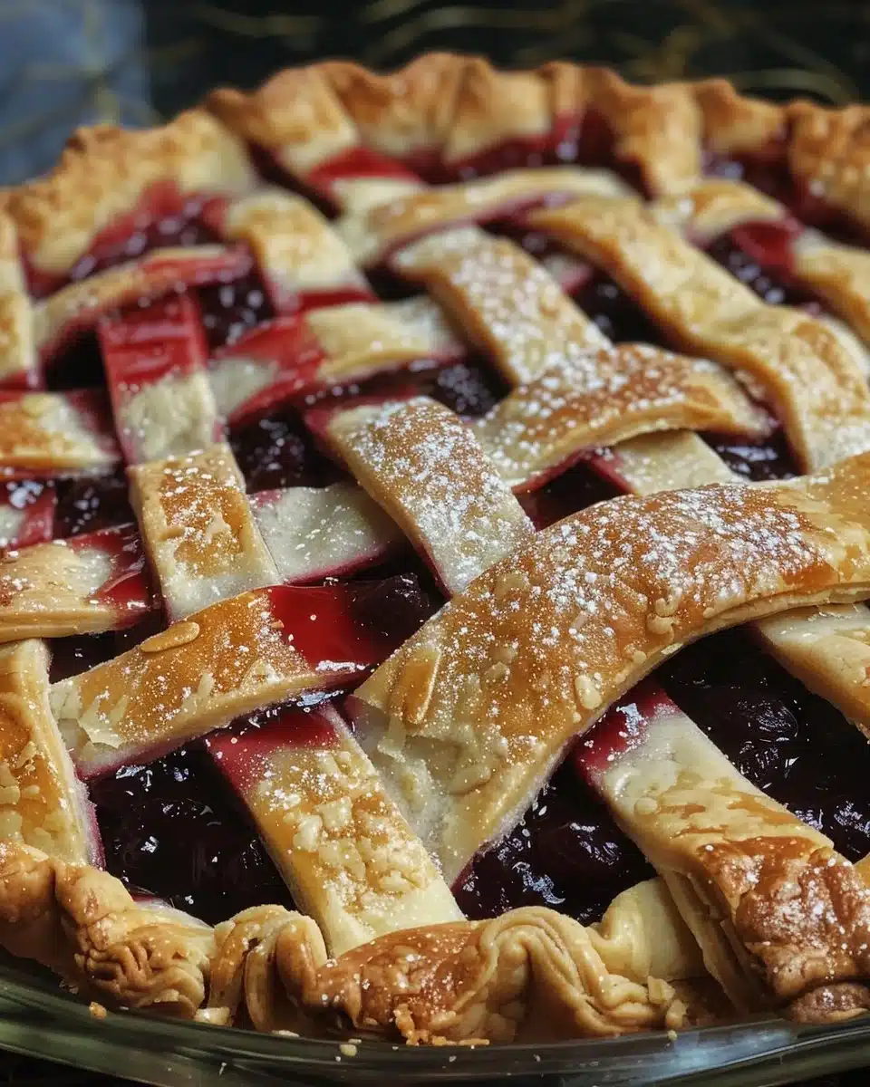 Valentine’s Cherry Pie Bombs with a flaky crust and cherry filling