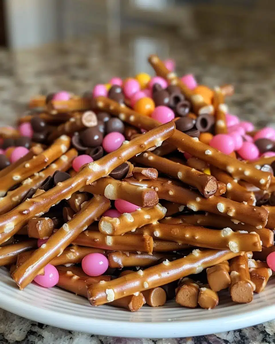 Delicious Birds Nest Cookies decorated with chocolate and candy eggs