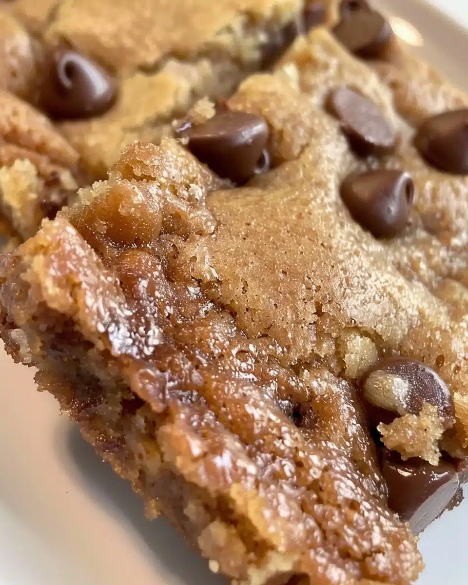 Buttery eggless chocolate chip cookies on a baking tray