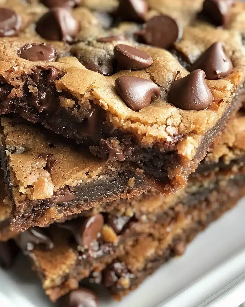 Freshly baked chocolate chip cookies on a cooling rack