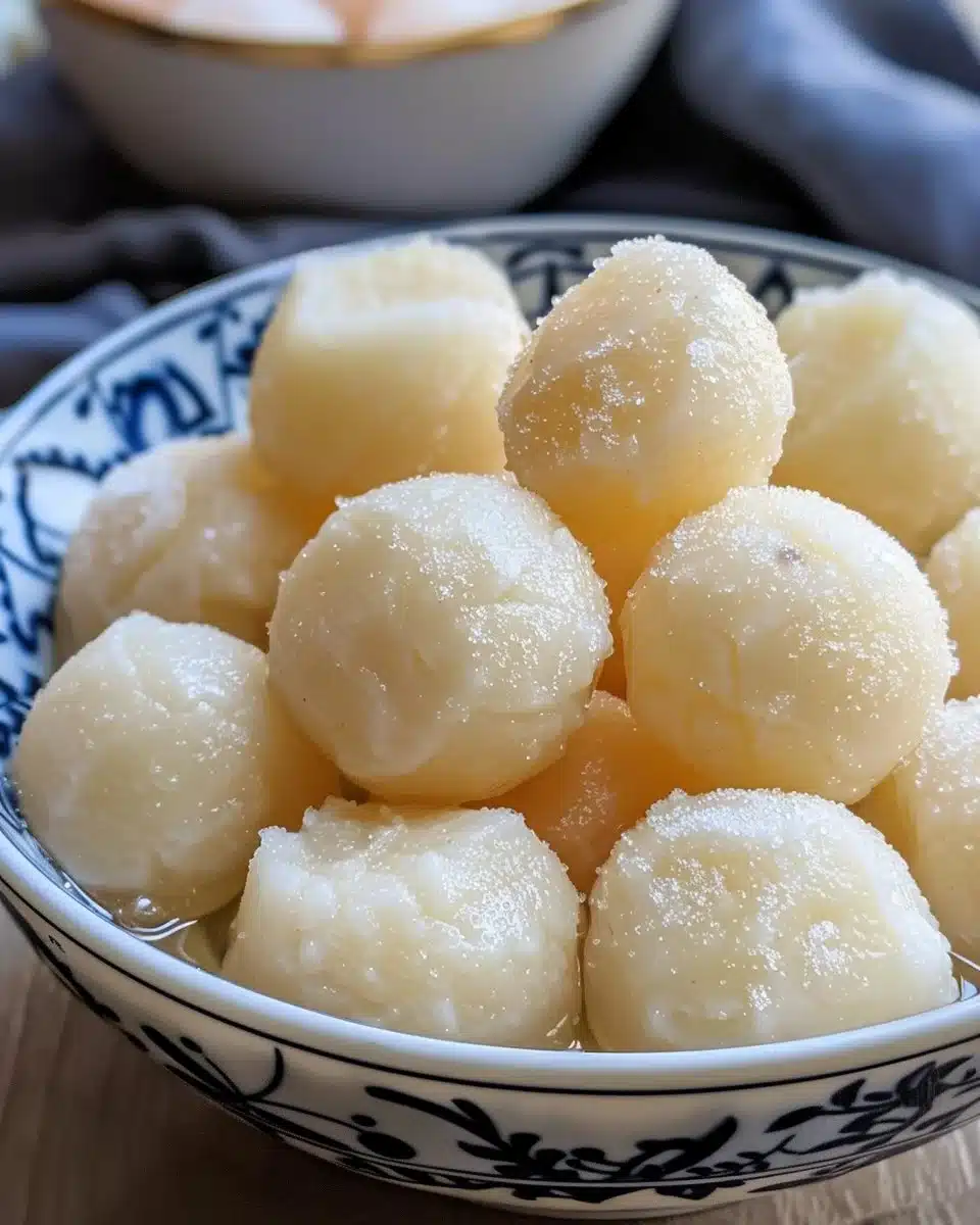 Delicious homemade Microwave Mochi ready to enjoy.