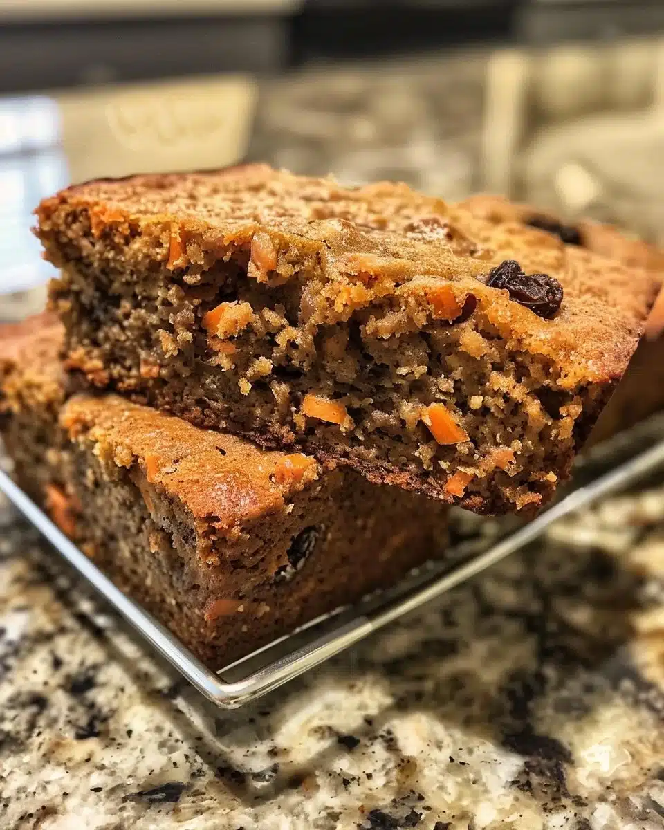 Delicious Morning Glory Muffins with fruits, nuts, and spices baked to perfection.