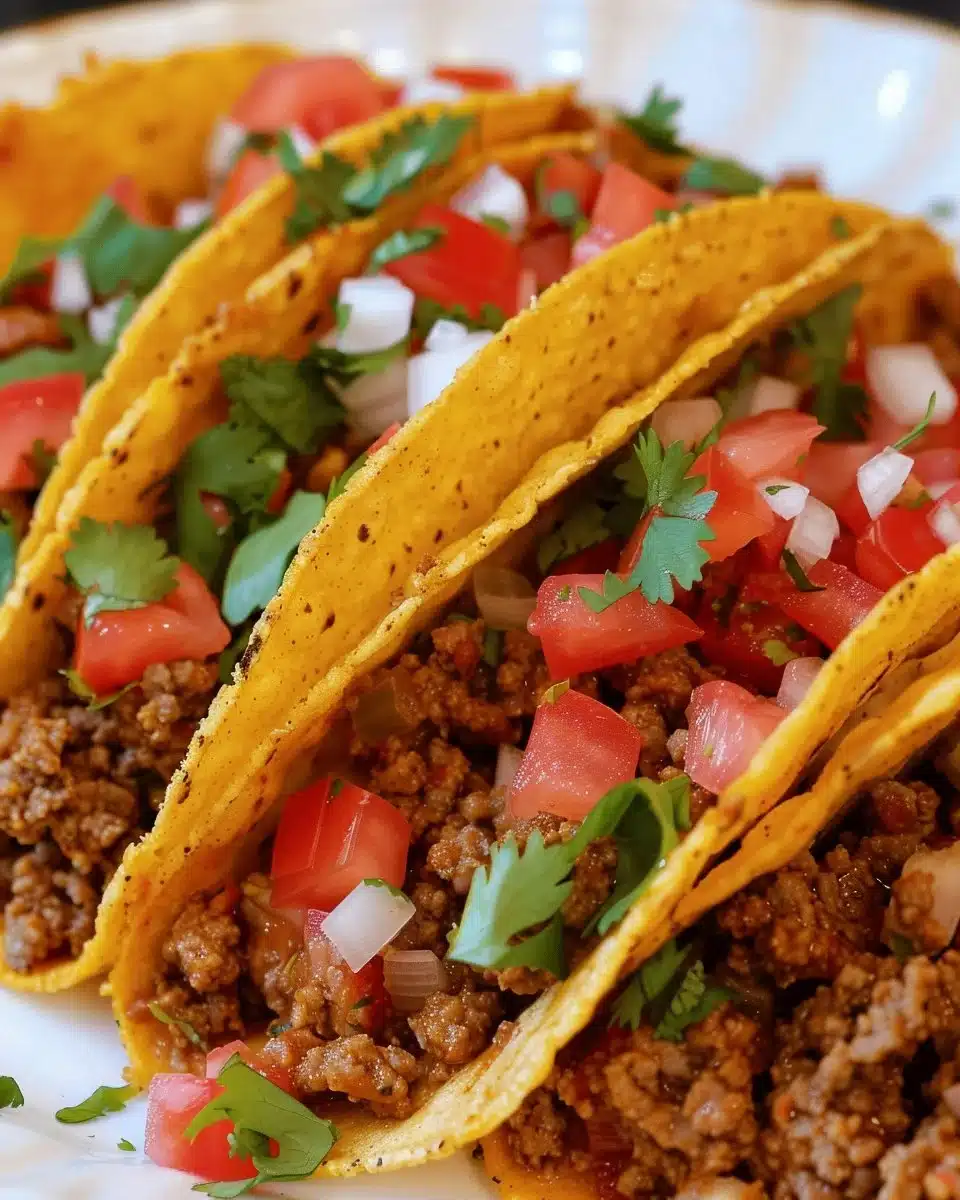 Delicious tacos served for Taco Tuesday with fresh ingredients and vibrant toppings.