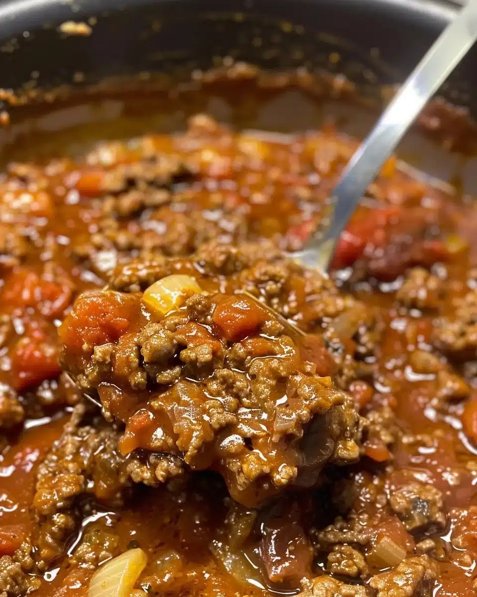 Delicious ground beef quick meal ready to serve