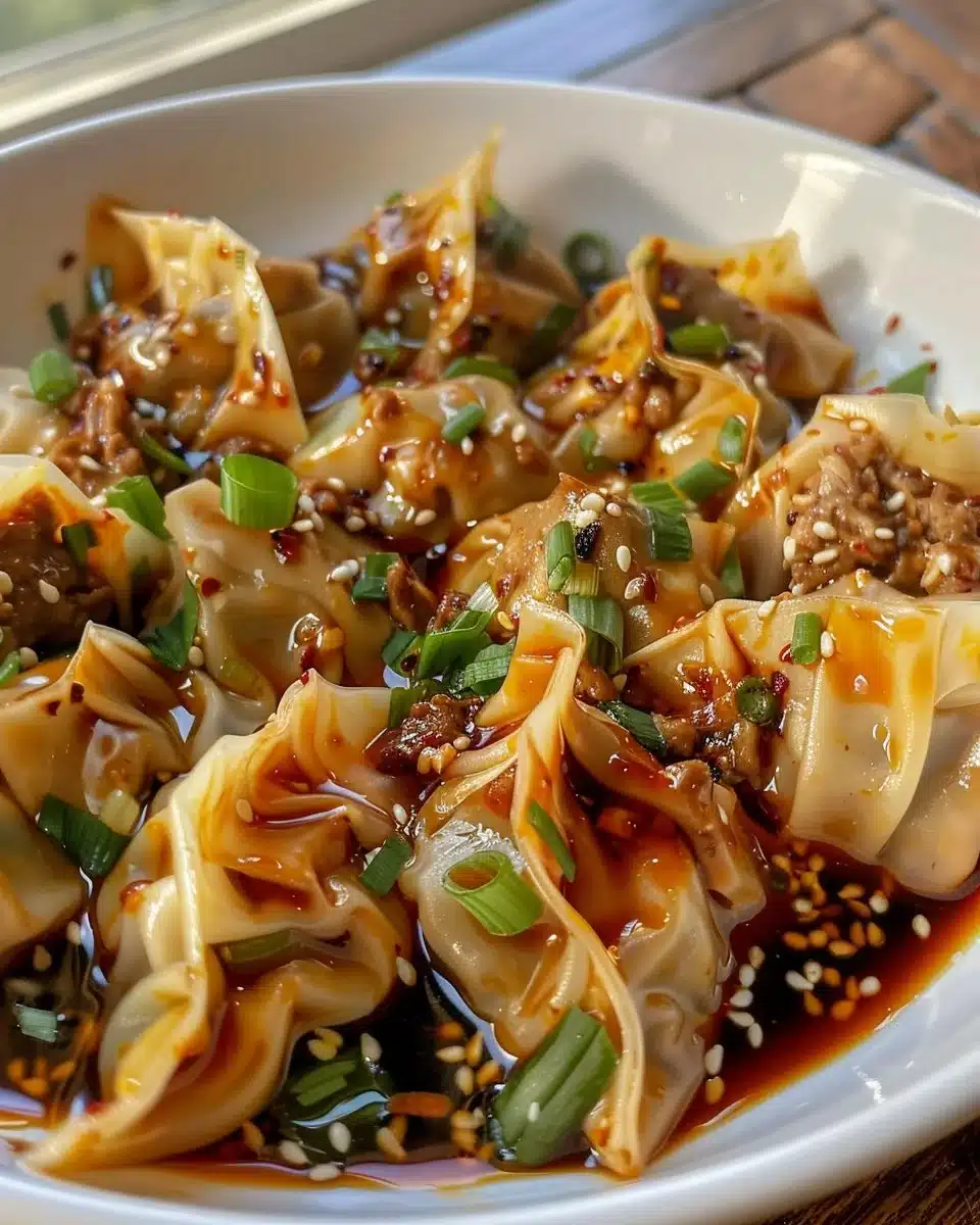 Open faced wontons topped with fresh ingredients for a tasty appetizer