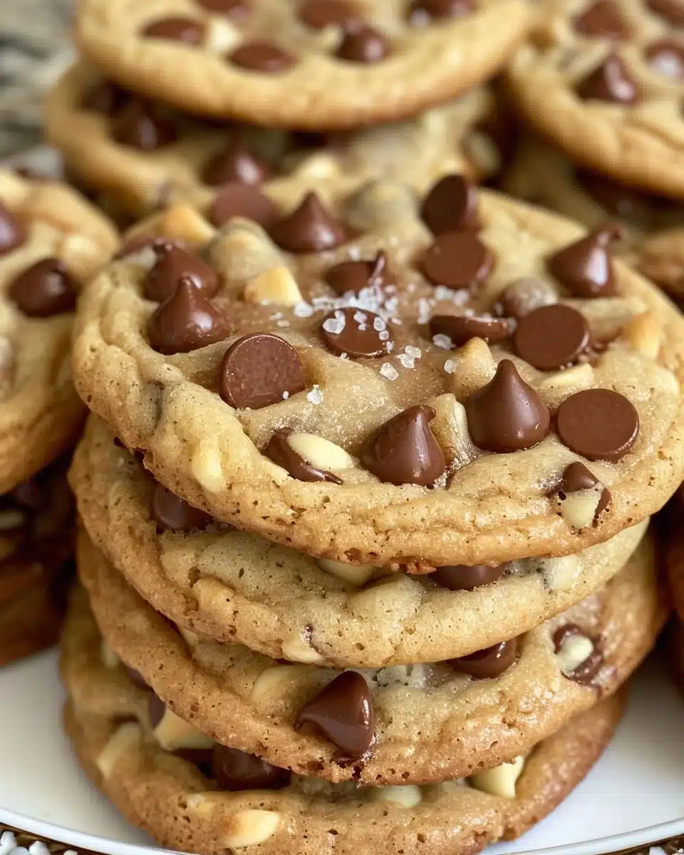 Super soft chocolate chip cookies fresh out of the oven