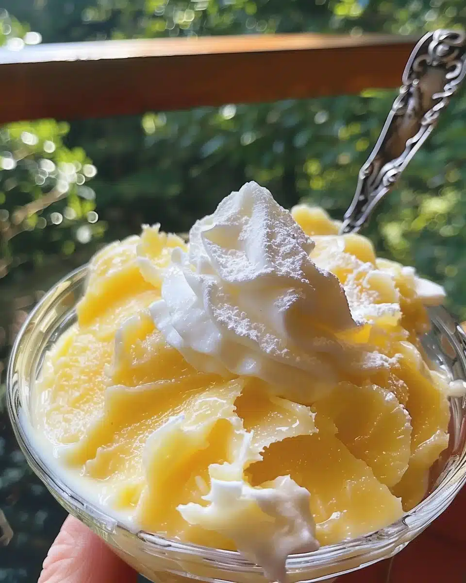 Delicious Vanilla Crème Brûlée topped with a perfectly caramelized sugar crust