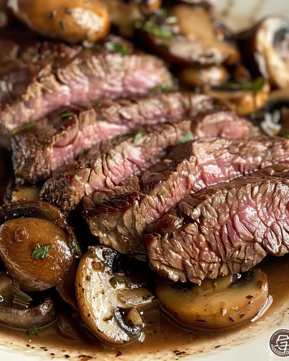 Delicious beef stroganoff served with creamy sauce and egg noodles
