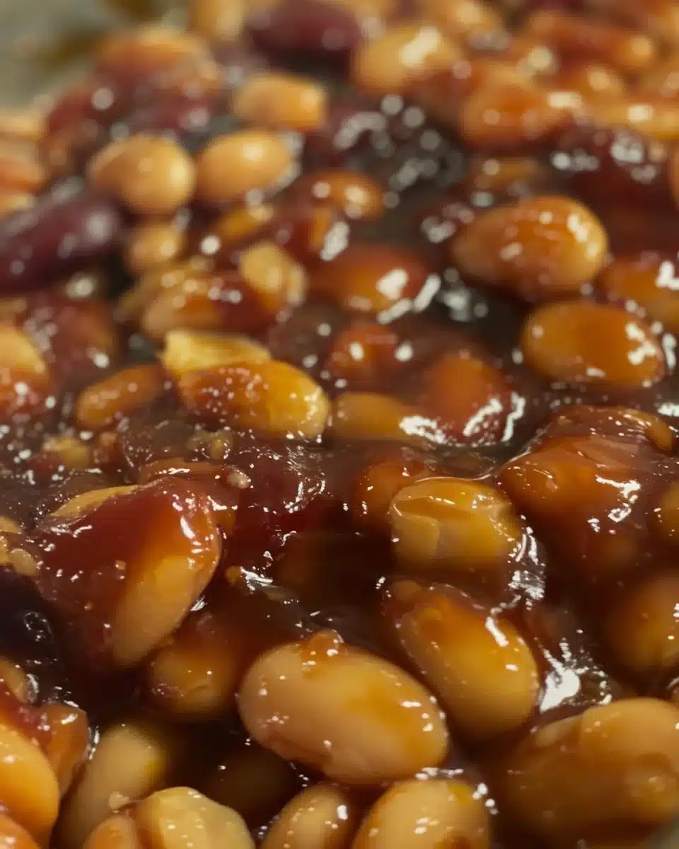 Hot Honey Baked Beans