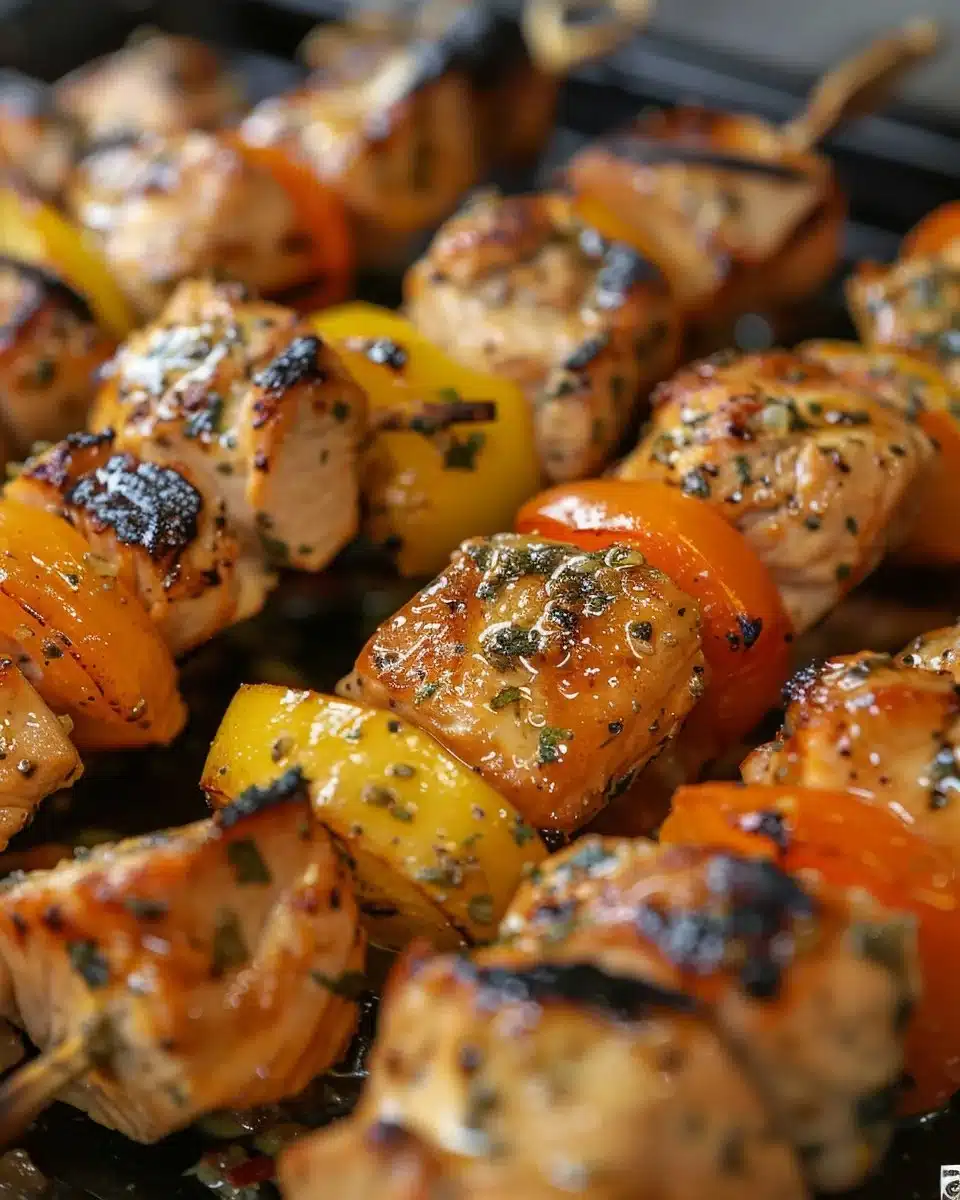 Bottle of savory marinade for enhancing flavor in grilled meats and vegetables.