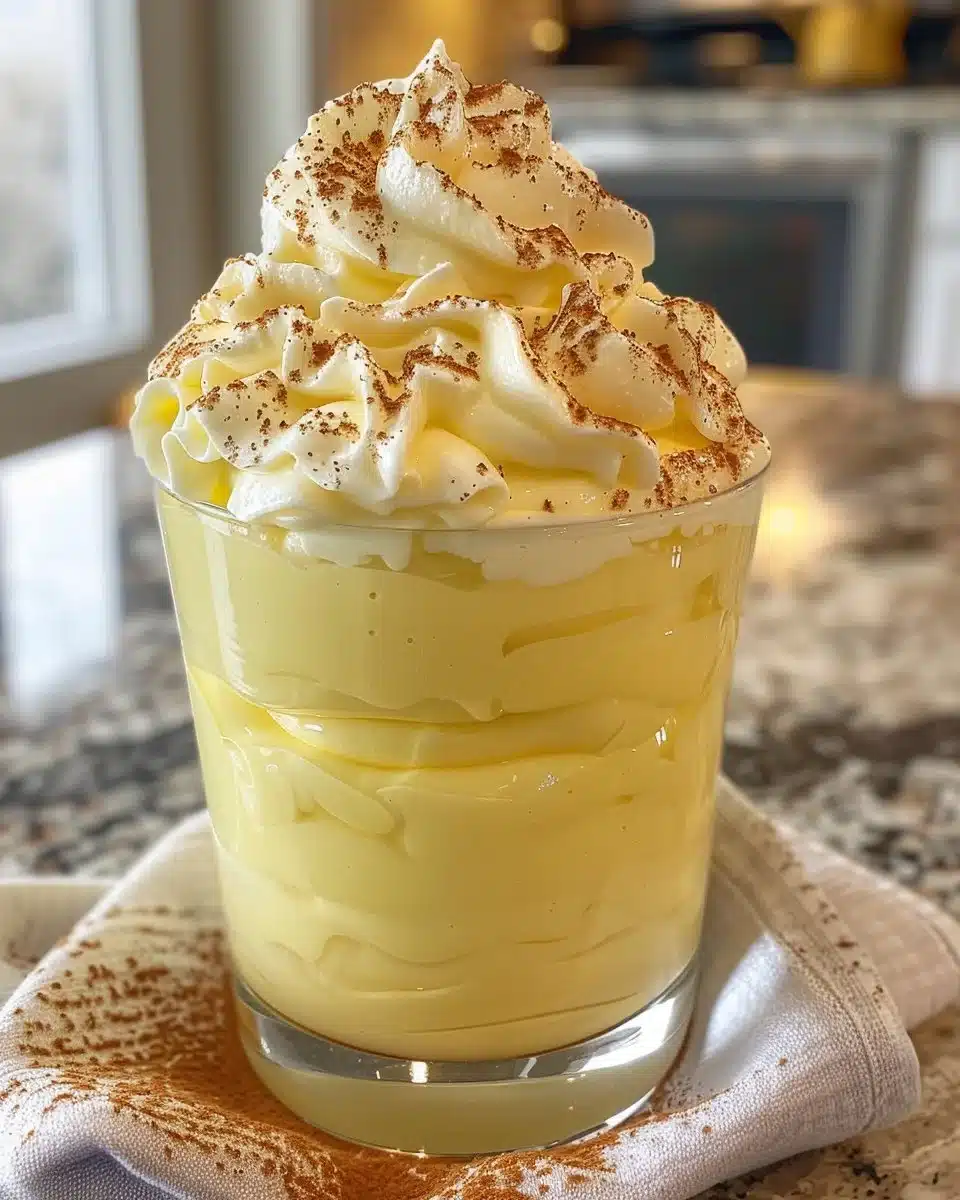 Delicious Vanilla Crème Brûlée topped with caramelized sugar crust