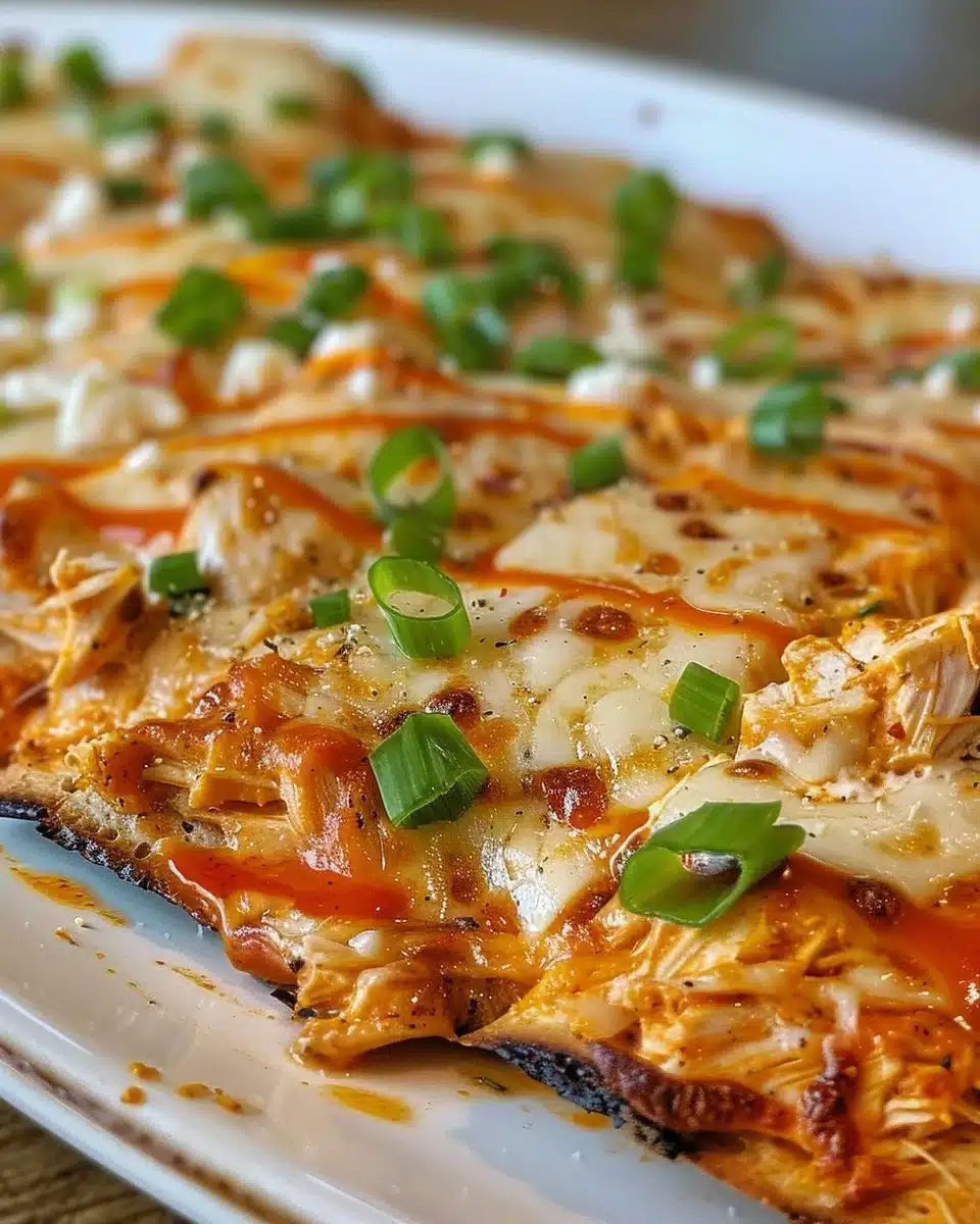 Buffalo Chicken Stuffed Peppers dish ready to be served