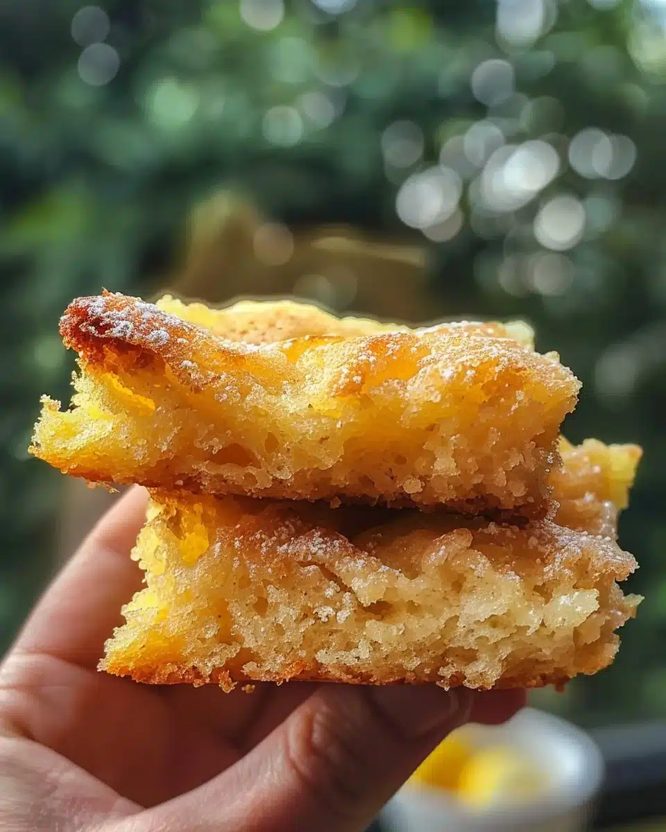 Delicious Lemon Texas Sheet Cake topped with a zesty glaze