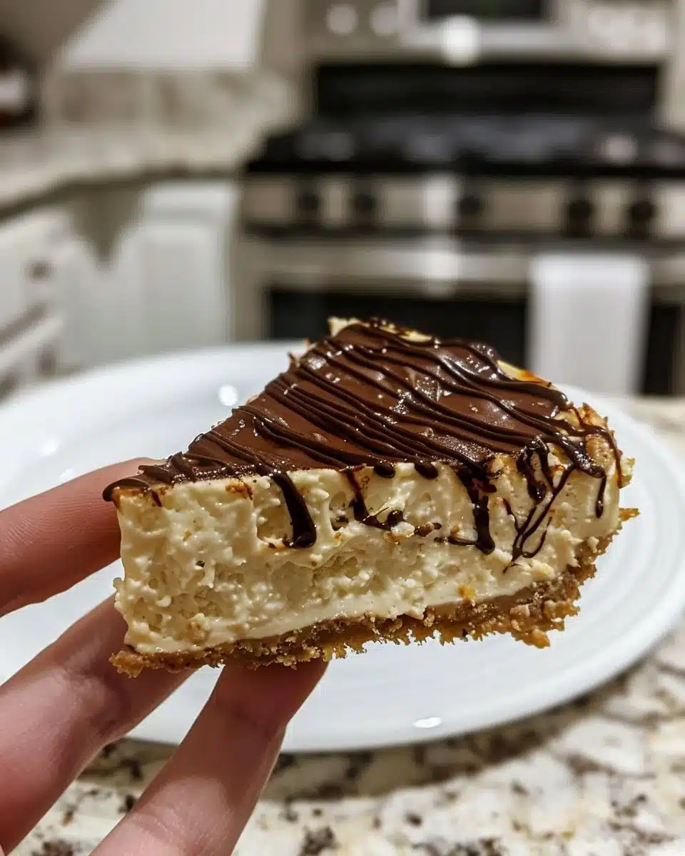 Peanut Butter Chocolate Chip Chaffle served on a plate